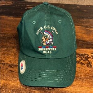 2018 U.S. Open Shinnecock Hills USGA Baseball Cap Hat Men's Adjustable Green